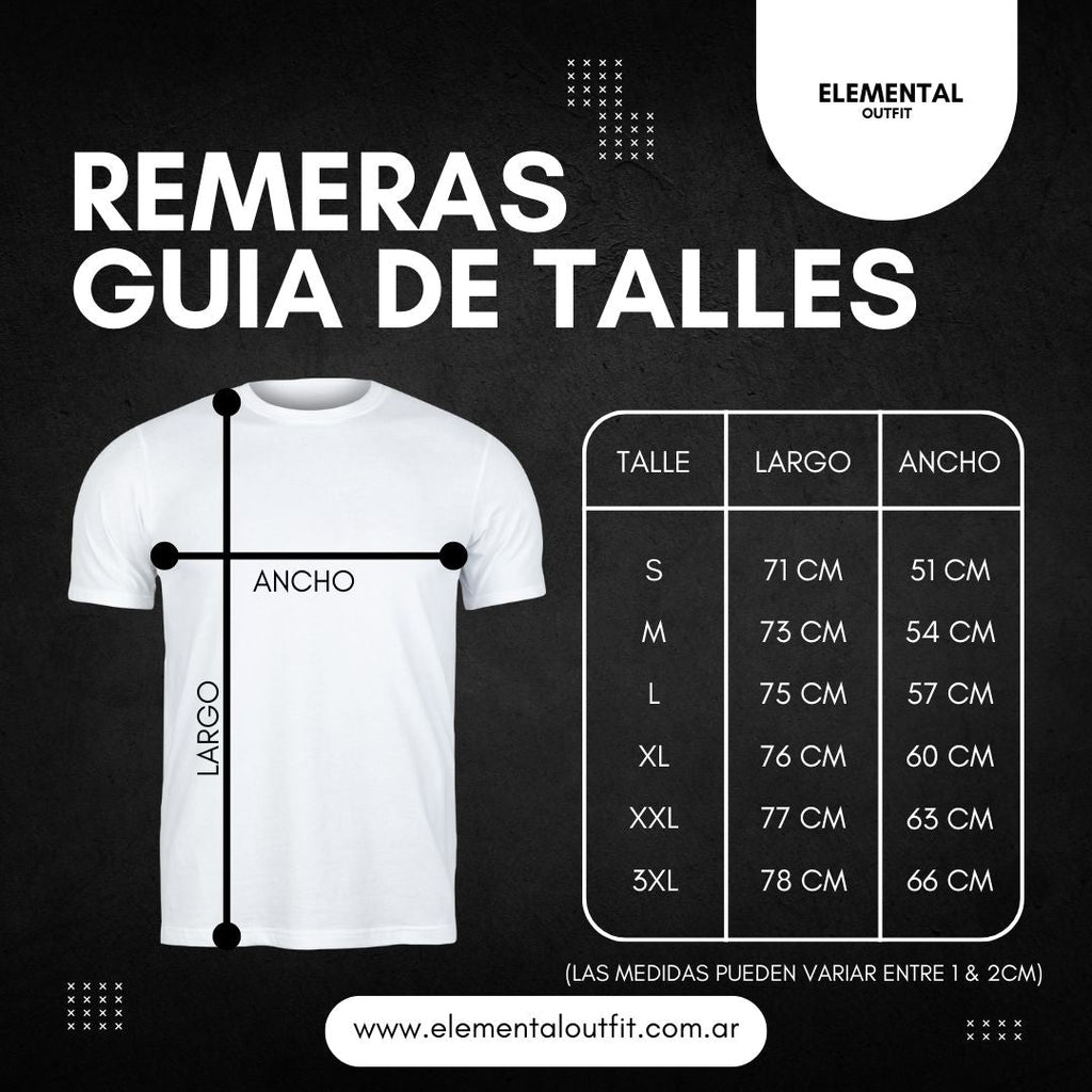 Pack 3 Remeras Elementales Algodon 100% orgánico